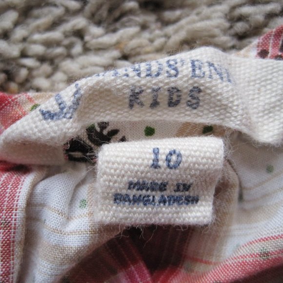 📣 😳 Lands’ end kids top tunic sz 10 - Picture 6 of 11